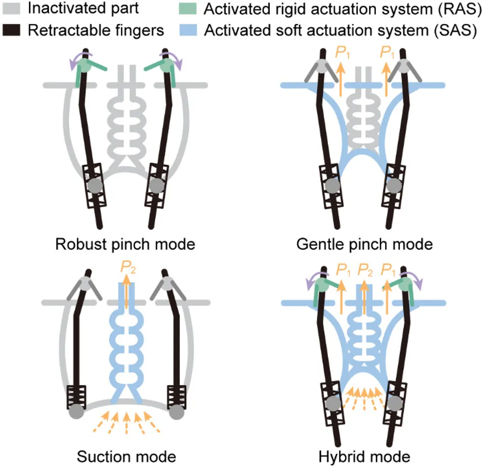 Multimodal Operation Design of HMG